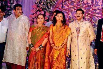 Nitin Gadkari’s son's wedding reception in Delhi