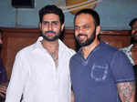 Abhi, Rohit promote 'Bol Bachchan'