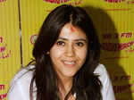 Ekta Kapoor @ Radio Mirchi