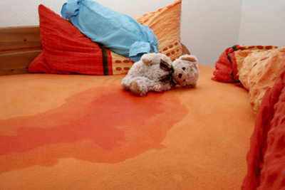 Don't scream at kids for bedwetting
