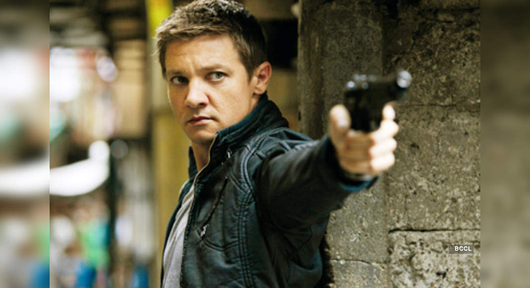 Jeremy Renner in a still from the Hollywood movie 'The Bourne Legacy'.