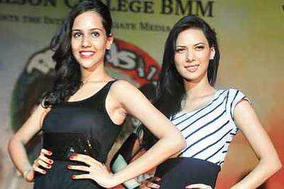 Femina Miss India selection round at Wilson College, Mumbai