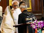 Pranab Mukherjee takes oath as President