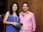 Parvez Damania with wife
