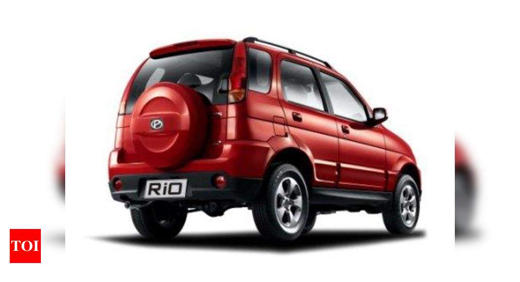 Renault Premier Drives In The Rio Diesel Suv At Rs 6 7 Lakh Times Of India
