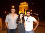 Sunny Leone visits India Gate