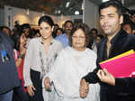 Celebs attend LFW'12