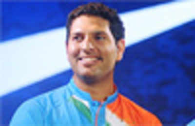Team India sports new jersey, a fitter Yuvraj