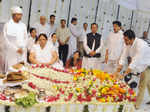 Ashok Mehta's funeral