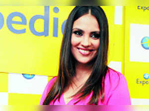 Lara Dutta at the launch of new expedia office at Pune | Hindi Movie News -  Times of India