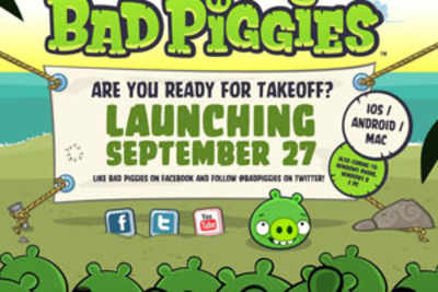 Angry Birds maker announces launch date of Bad Piggies