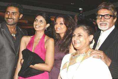 It’s a family reunion for the Bachchans