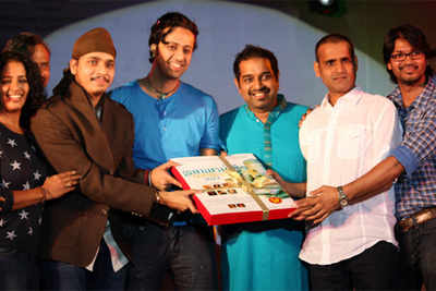 Shankar, Ehsaan, Loy & Hariharan launch Ganaraj Adhiraj 2012 a devotional album in Mumbai