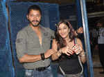 Shreyas, Madhurima @ movie promotion