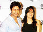 Vikas Bhalla with wife