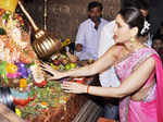 Kareena, Madhur @ Ganesh mandal