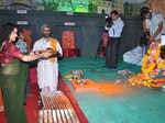 Shreya Narayan prays to Ganesha
