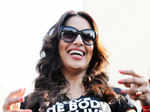 Bipasha Basu at Delhi Half Marathon