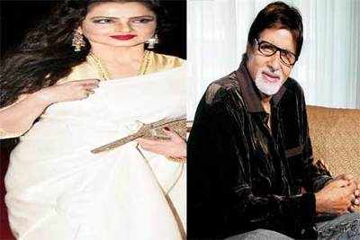 Amitabh Bachchan & Rekha to celebrate b'day on same day