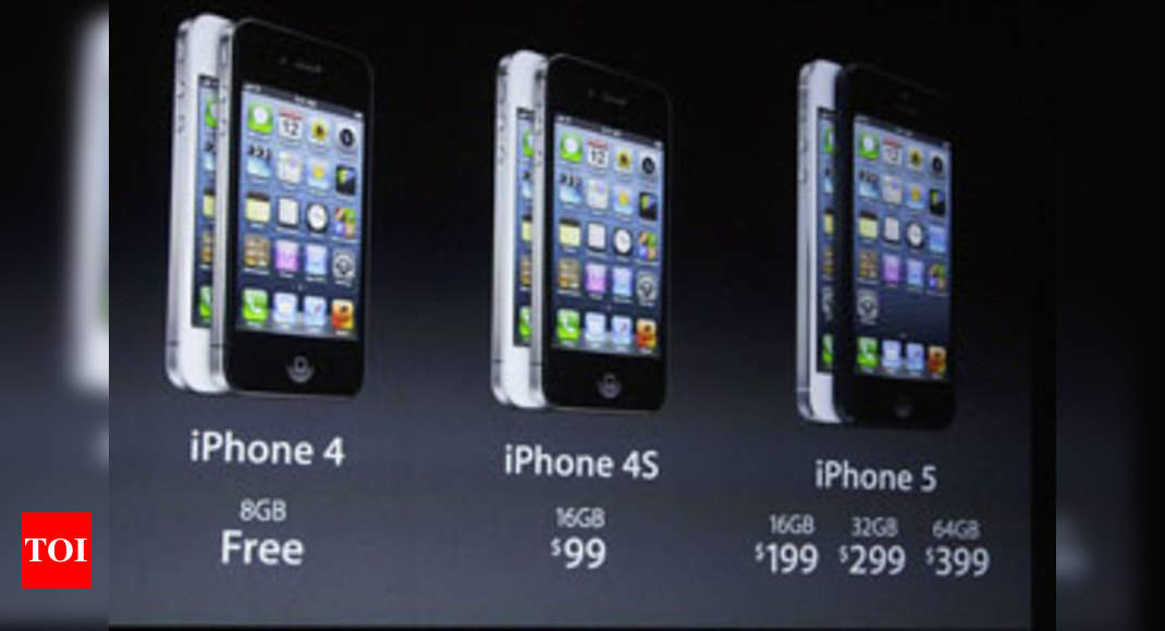 Apple Iphone 5 Launching On Oct 26 In India Times Of India