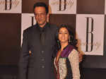 Kay Kay Menon with wife