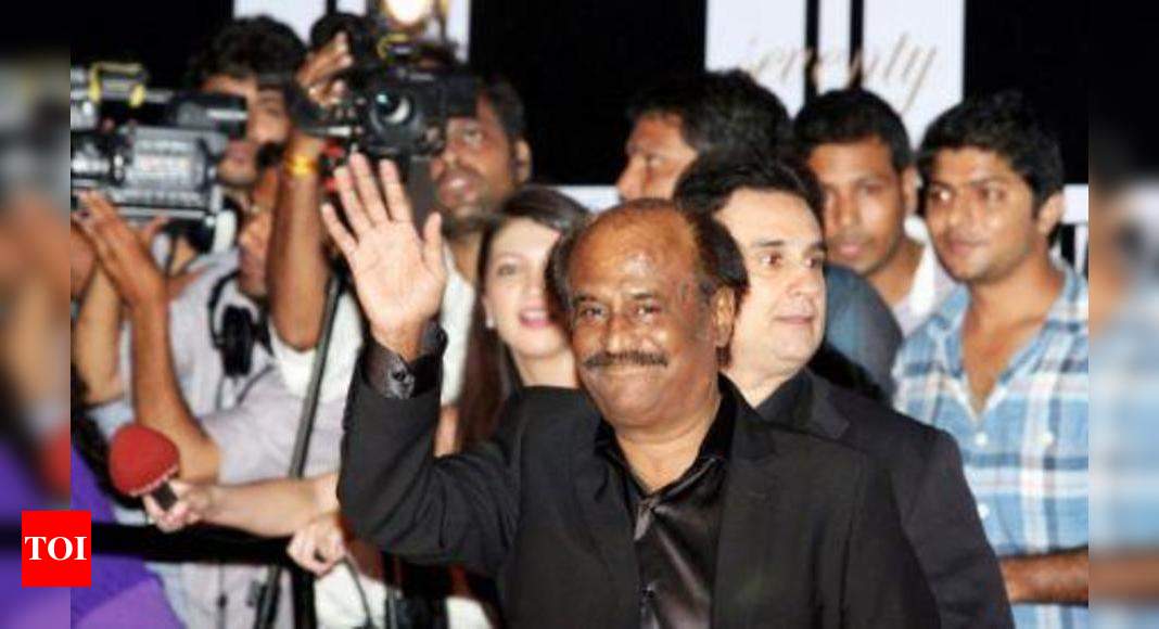 Rajinikanth Attends Big B's Bash | Tamil Movie News - Times Of India