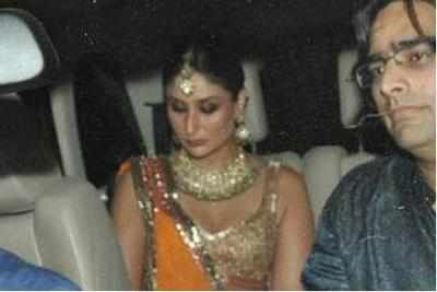 Celebrities come to wish Saif-Kareena at pre-wedding bash