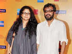 Dibakar Banerjee with wife