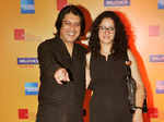 Piyush Jha with wife