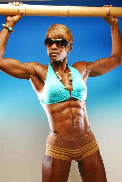 Muscle Women Yvette Shaw challenge Salman Khan in her photoshoot