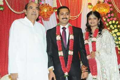 Uday Kiran hosts wedding reception