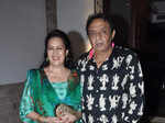Ranjit with wife