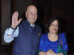Prem Chopra with wife