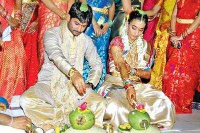 Nani's wedding is a low-key affair