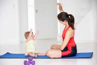 9 quick home workouts for mums post delivery