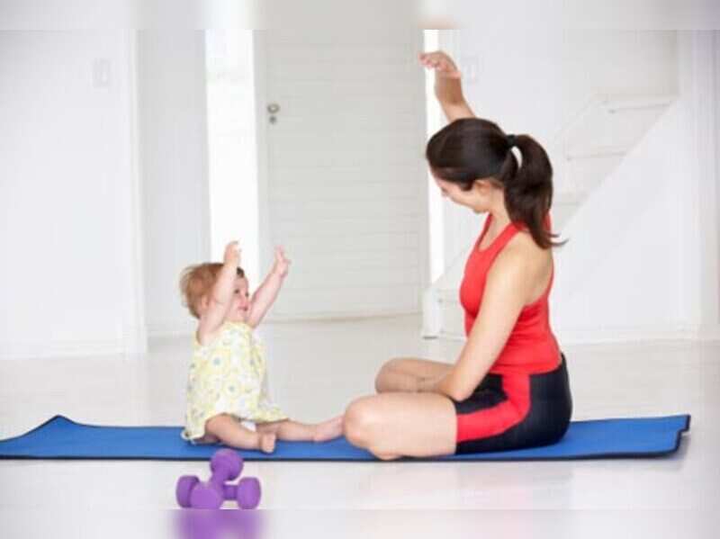 9 quick home workouts for mums post delivery Times of India