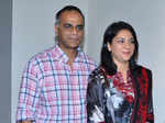 Priya Dutt with husband