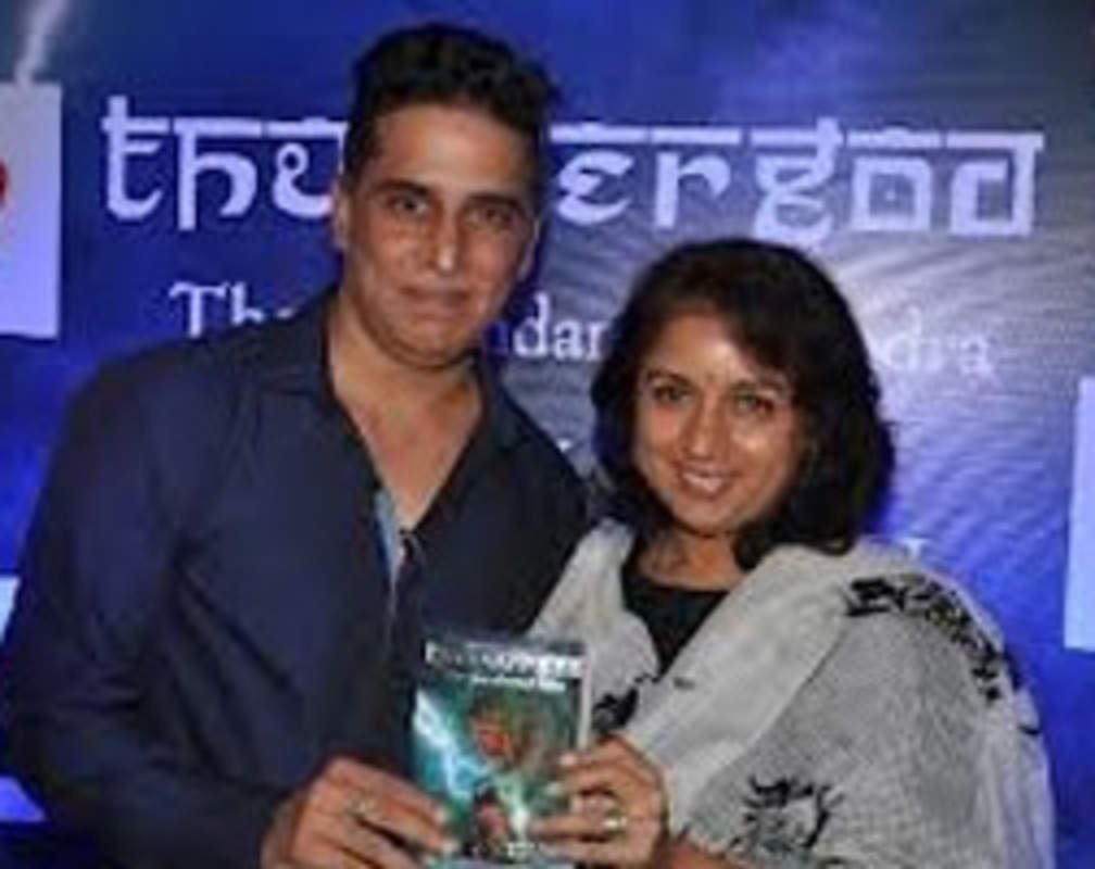 
Revathi launches Rajiv Menon's 'Thundergod' book
