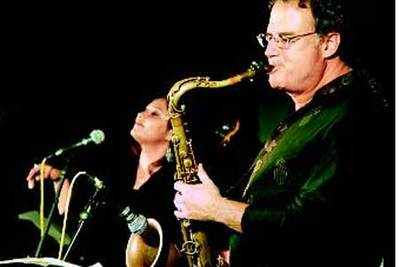 American saxophonist George Brooks jammed with Ragamorphism