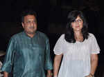 Sanjay Gupta with wife