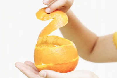 Don’t throw the orange peel away