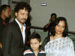 Irrfan Khan with family