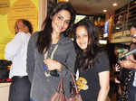 Madhoo Shah with daughter