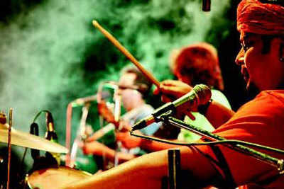 Deb Chowdhury and his band, Sahajiya perform to raise AIDS awareness in Kolkata