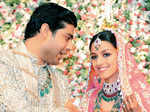 Alkesh and Raakhe's wedding ceremony