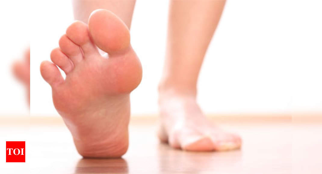 tender soles of feet