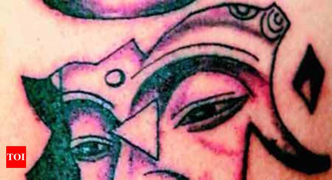 Tattoo tale: Indore adds spiritual twist - Times of India