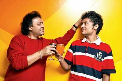 Tanmoy Bose jams with son Shiladitya