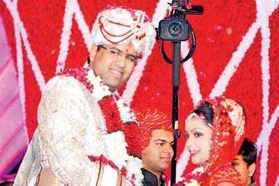 Gaurav Gupta and Shreya Jain wedding celebrations in Delhi