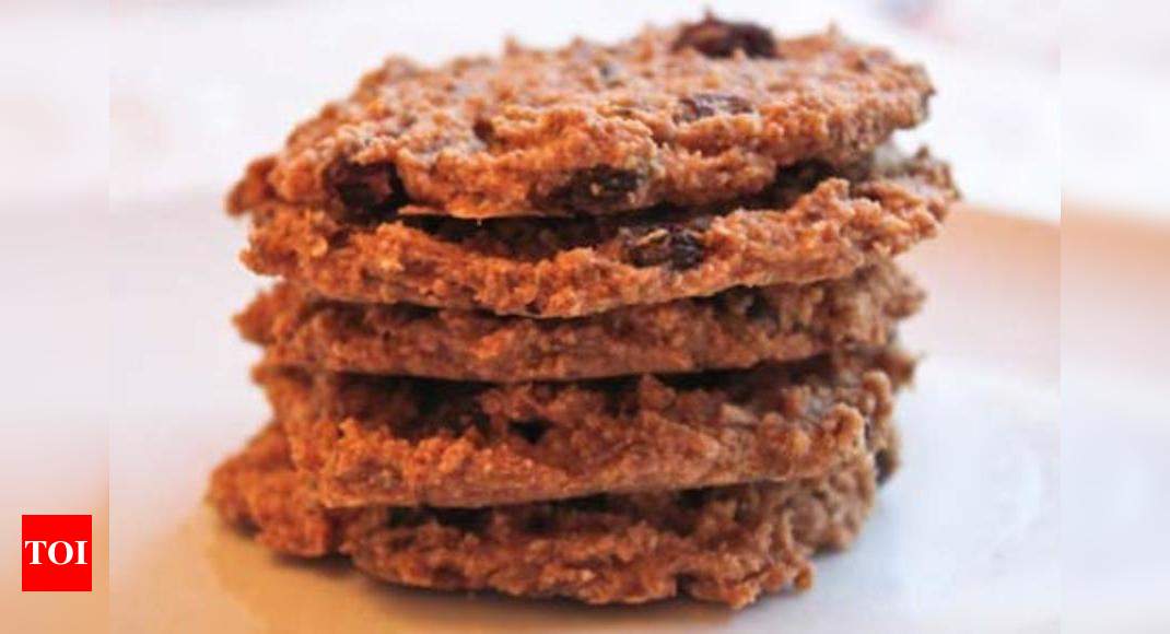 Recipe Oatmeal Raisin Coconut And Chia Seed Cookies Times Of India